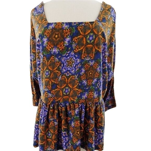 ASOS peplum top in gorgeous print - Picture 8 of 12